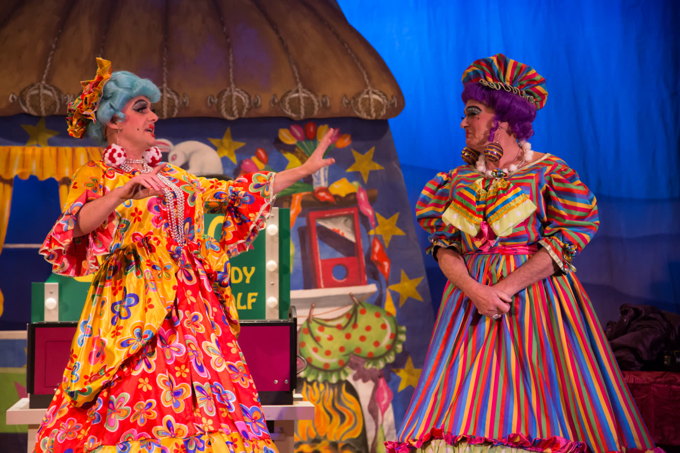 A scene from Jack and the Beanstalk, 2014